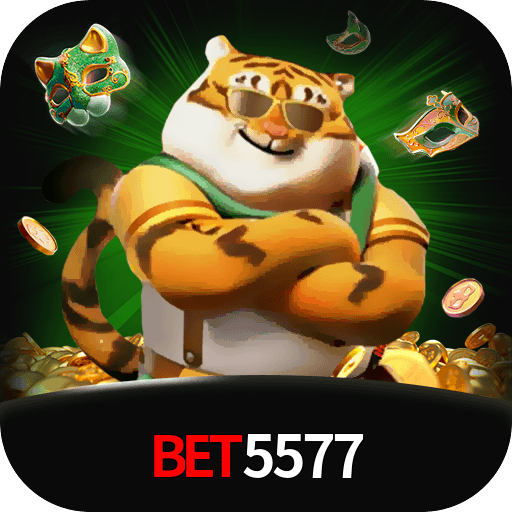 Imagem promocional da BET5577 mostrando a plataforma e suas vantagens